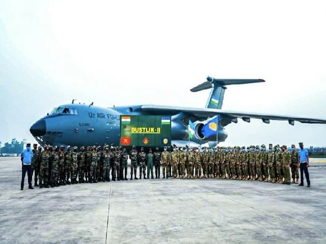 DUSTLIK II: Indo-Uzbekistan Field Training Exercise commences in Ranikhet